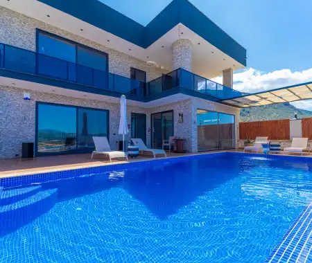 Villa Ak100 | Kaş Kalkan Havuzlu Kiralık Villa