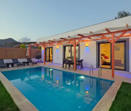 Villa Atlas Duo | Fethiye Havuzlu Muhafazakar Kiralık Villa