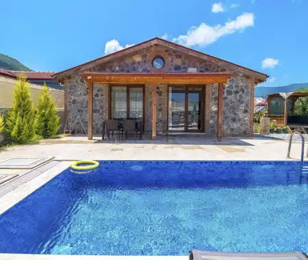 Villa Gemiler Suf | Fethiye Havuzlu Muhafazakar Kiralık Villa