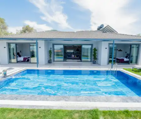 Villa Grand Elite | Fethiye Jakuzili Muhafazakar Kiralık Villa