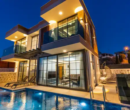 Villa Honey Duo | Kaş Kalkan Havuzlu Kiralık Villa