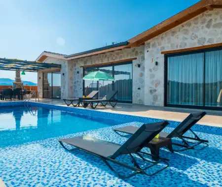 Villa Vien | Kalkan Çayköy Havuzlu Kiralık Villa