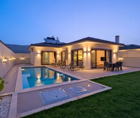 Villa Yaşam 2 | Fethiye Havuzlu Muhafazakar Kiralık Villa