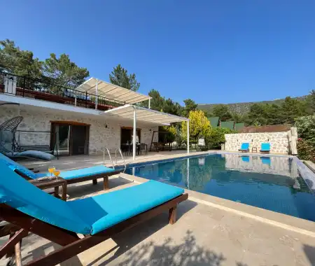 Villa Sait Baba|Kalkan Palamut Doğa Manzaralı Özel Havuzlu Villa