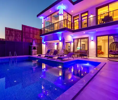 Villa Candy | Kalkan Çavdır Muhafazakar Jakuzili Villa